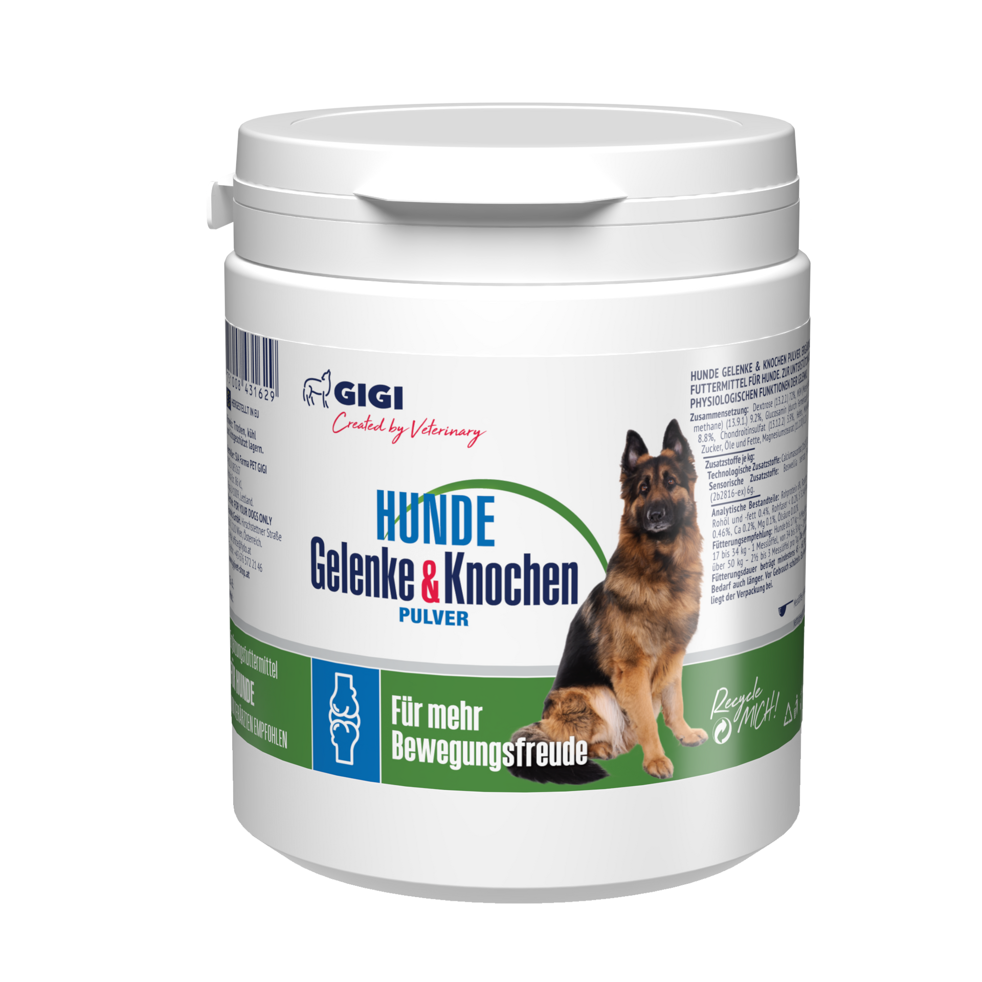 Gelenke & Knochen Pulver 500g