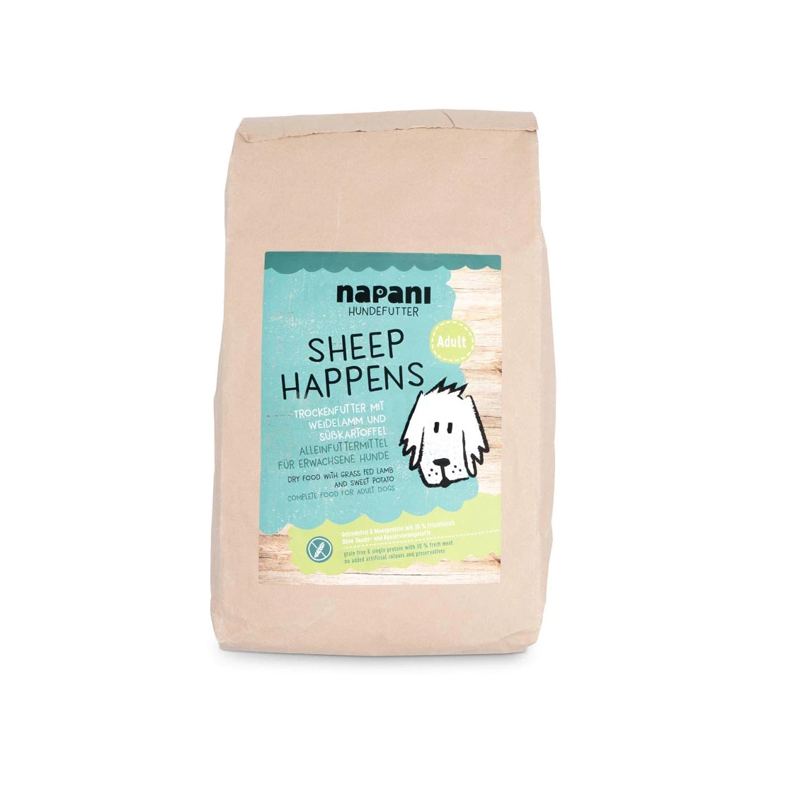 Sheep Happens - napani Trockenfutter mit Weidelamm, Adult