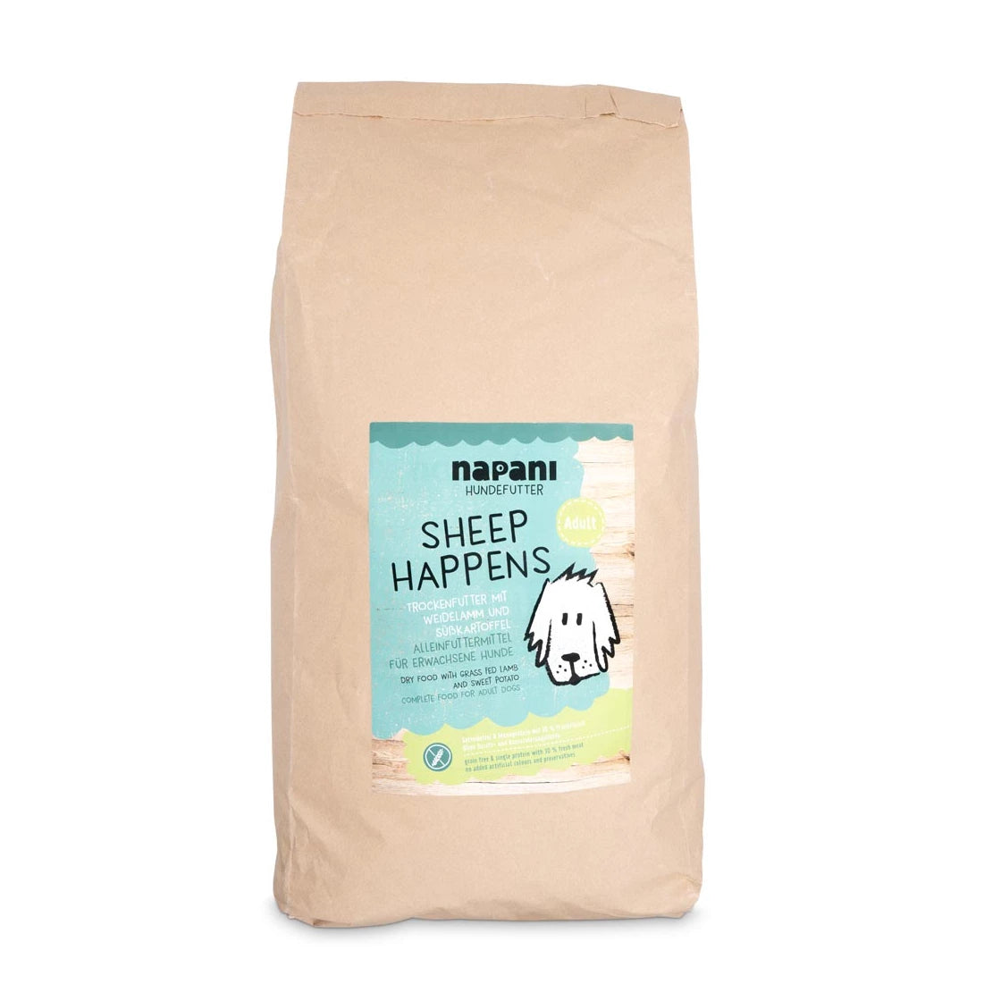 Sheep Happens - napani Trockenfutter mit Weidelamm, Adult